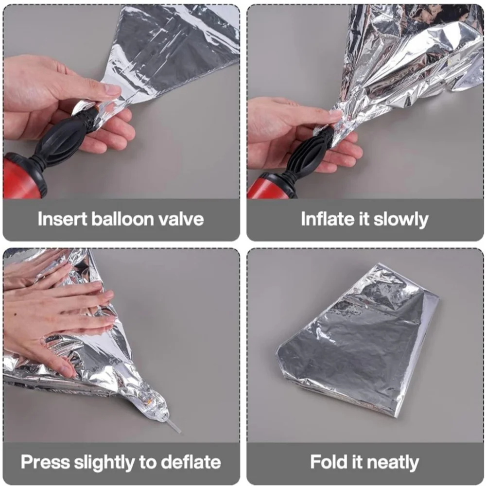 PartyWoo Balloons,Party Decor,Silver,22